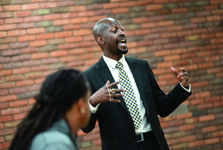 Men of Color Breakfast, Chris Dixon, M.Ed. Director of Athletic Diversity & Inclusion